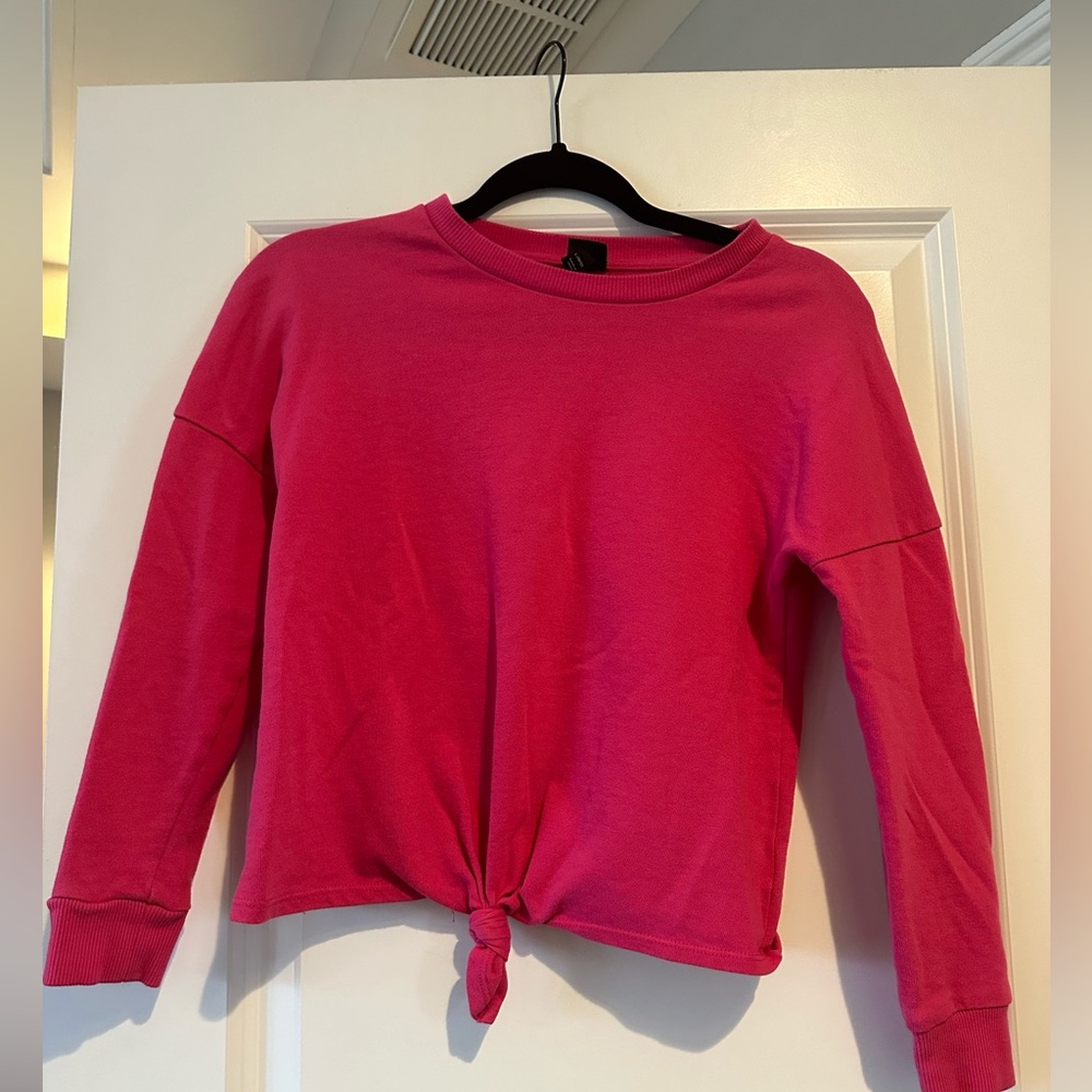 Girls' Tie Front Sweatshirt - Art Class